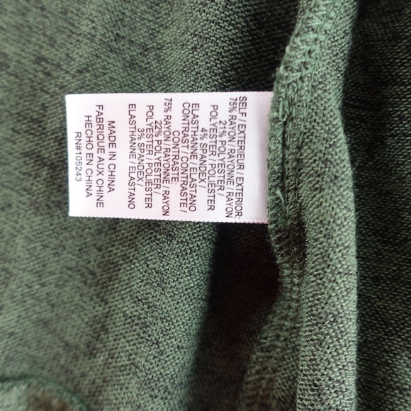 Stitch Fix Bobeau Women's Cardigan long sleeves green size petite XS NWT - Picture 8 of 11